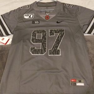 Ohio State Buckeyes Gray Jersey